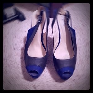 Qupid color block heels